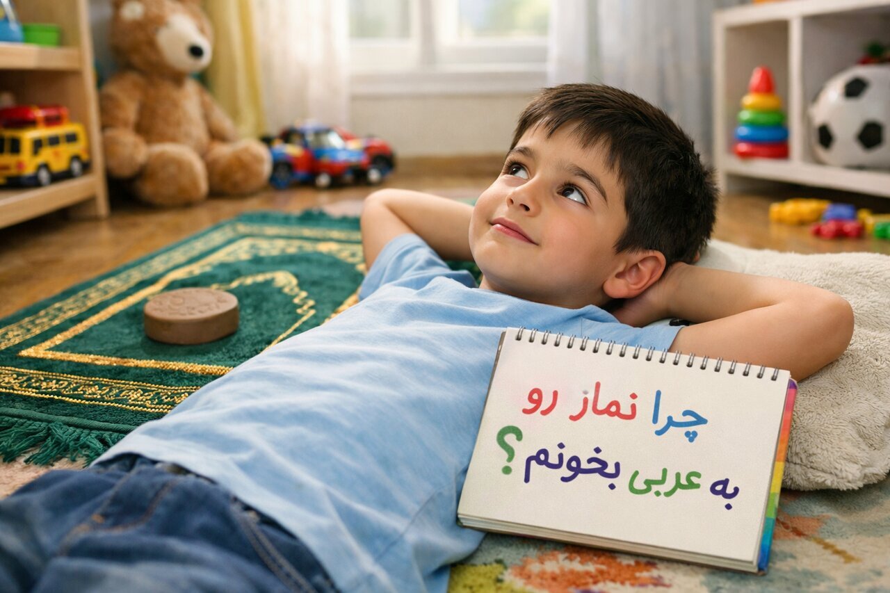 خداشناسی کودکان | چرا باید نماز را به عربی بخوانم؟