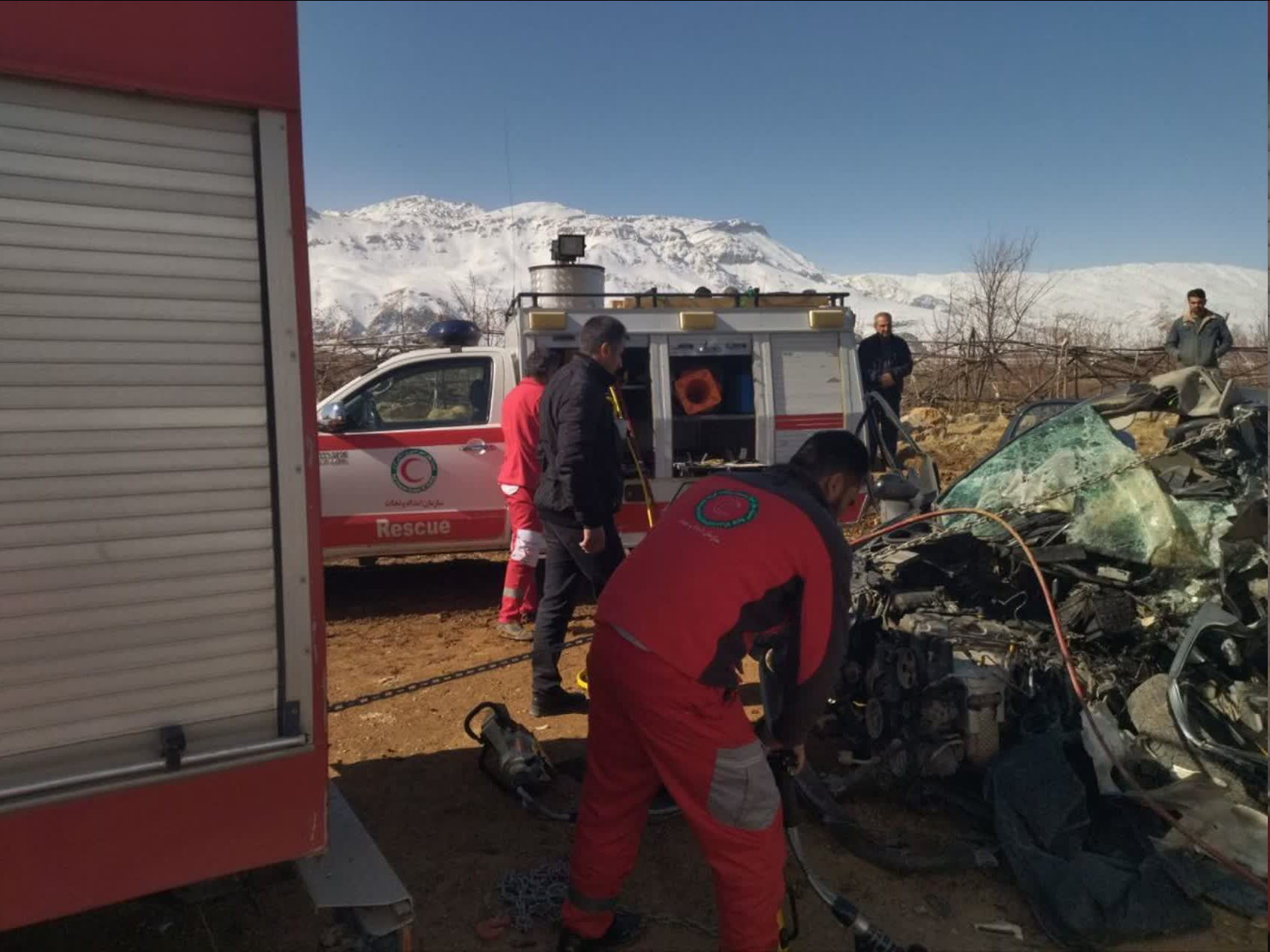 تصادف مرگبار در محور چلیچه به جونقان