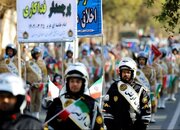 رژه موتورسواران نیروهای مسلح از فرودگاه مهرآباد تا بهشت زهرا (س)