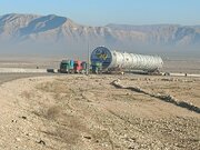 عبور بزرگ‌ترین بار ترافیکی کشور از لارستان با حداقل اختلال در برق‌رسانی