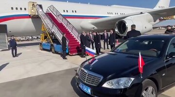 ببینید | دبیر شورای امنیت روسیه وارد چین شد