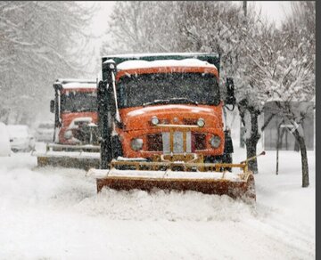 برف و باران همدان را فرا می‌گیرد