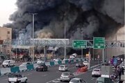 آخرین وضعیت آتش‌سوزی گسترده در جنت‌آباد تهران