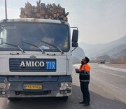 کشف ۹۹۶فقره تخلف اضافه تناژ در محورهای قزوین