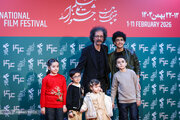 تصاویر | فوتوکال فیلم سرزمین فرشته‌ها در جشنواره فیلم فجر