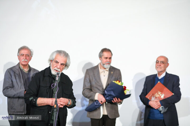 منوچهر محمدی تجلیل شد؛ او مانند پدر برای سینمای ایران است