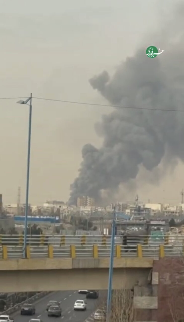 آتشسوزی در بازار جنت تهران