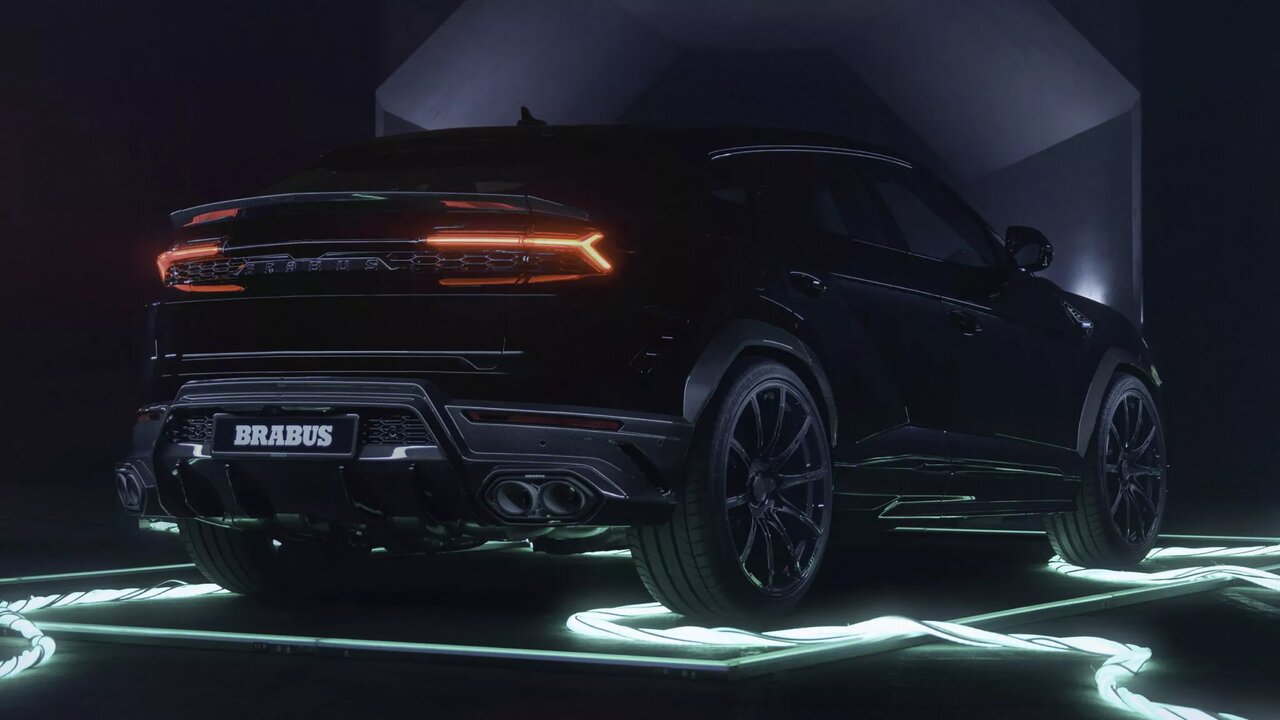 ترکیب جذاب برابوس با شاسی بلند لامبورگینی / عکس