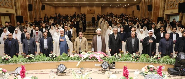 جشن ازدواج ۱۸۵ زوج دانشجو در اردبیل