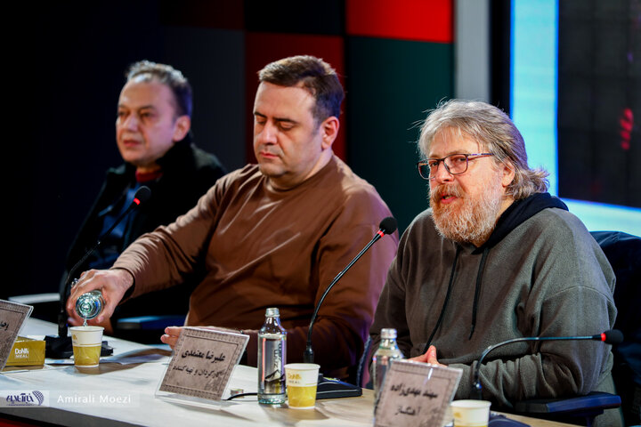 نشست فیلم دختر پری خانم