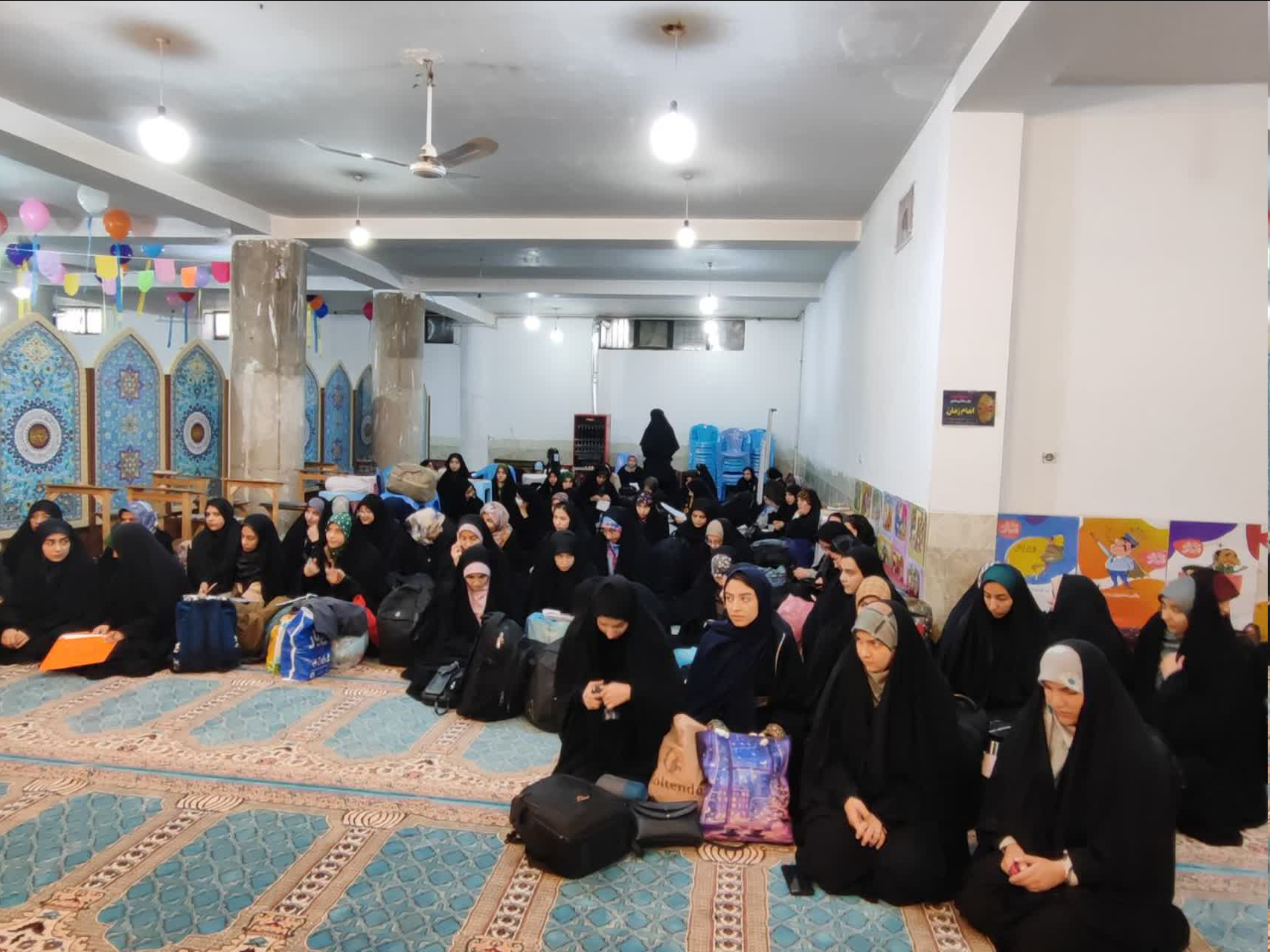 اعزام نخستین کاروان دانشجویان دختر چهارمحال وبختیاری به سرزمین نور