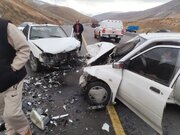 امدادرسانی هلال احمر چهارمحال و بختیاری به ۵ مصدوم حادثه رانندگی درمحور بروجن به لردگان