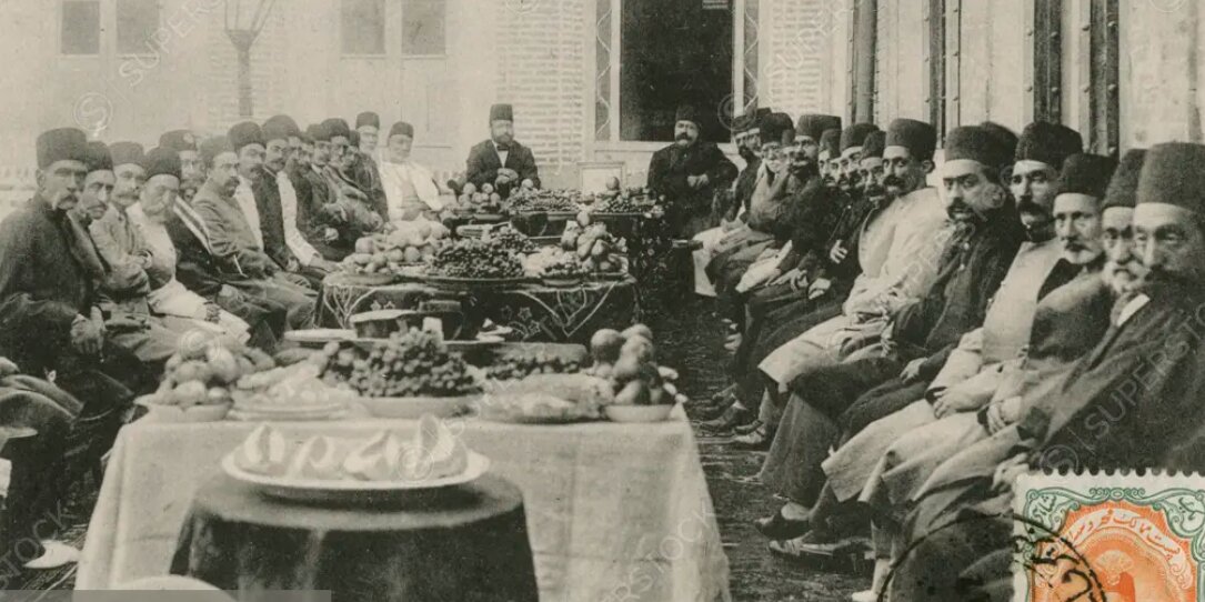 عکس/ محمدعلیشاه و وزیرانش در تبریز؛ ۱۲۸۶ خورشیدی