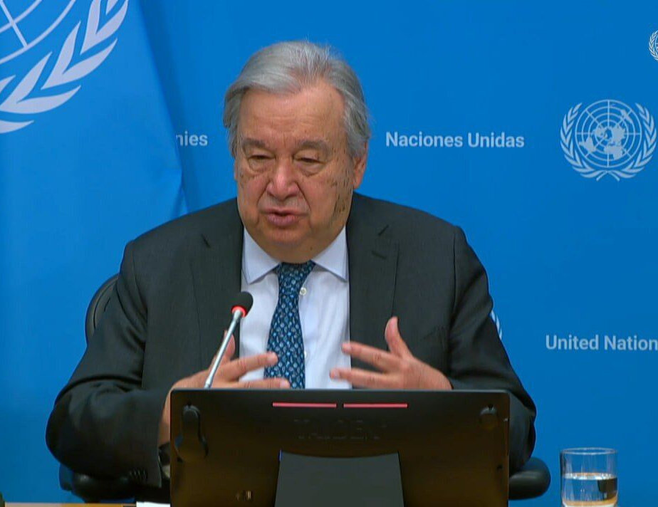 گوترش از مذاکرات ایران و آمریکا در مسقط حمایت کرد گوترش از مذاکرات ایران و آمریکا در مسقط حمایت کرد