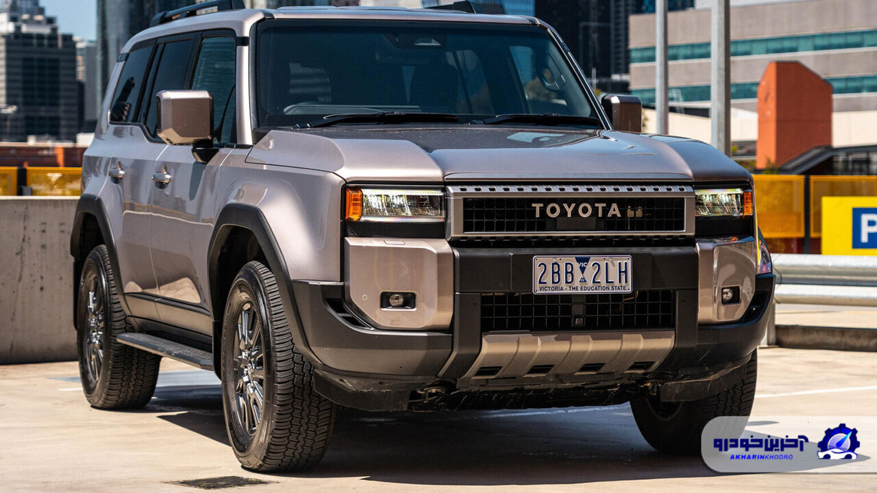 قفل فرمان تویوتا برای لندکروزر /عکس