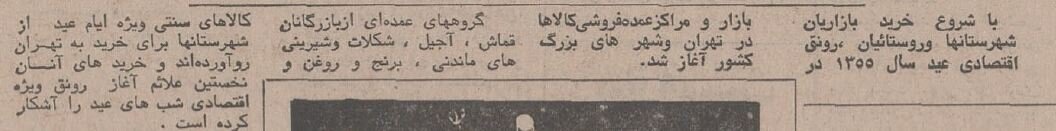 عکس‌های تماشایی از بازار شب عید تهران در نیم قرن پیش