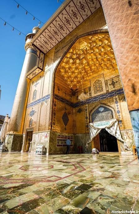 پرده کنار میرود؛ ایوان طلا دوباره میدرخشد/ طلوع دوباره زر بر ایوان علی علیه السلام