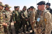 بازدید فرمانده نیروی زمینی ارتش از یگان‌های این نیرو در این سیستان و بلوچستان