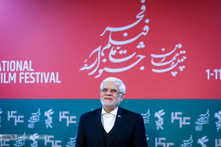 حضور محمدرضا عارف در جشنواره فیلم فجر