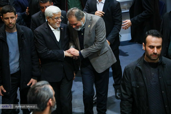 حضور محمدرضا عارف در جشنواره فیلم فجر