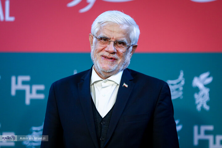 حضور محمدرضا عارف در جشنواره فیلم فجر