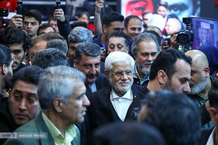 حضور محمدرضا عارف در جشنواره فیلم فجر