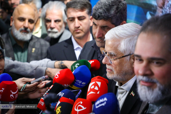 حضور محمدرضا عارف در جشنواره فیلم فجر