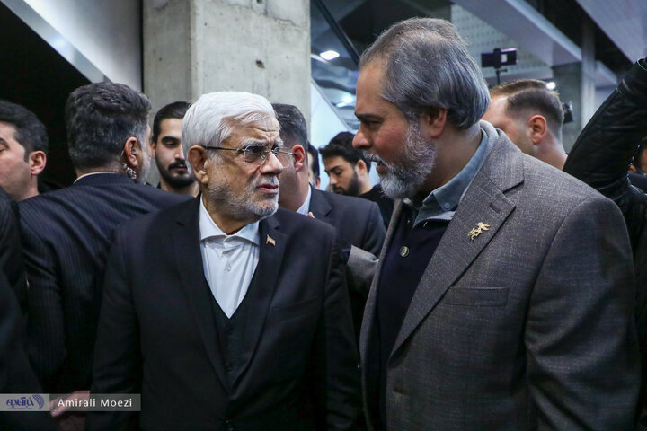 حضور محمدرضا عارف در جشنواره فیلم فجر