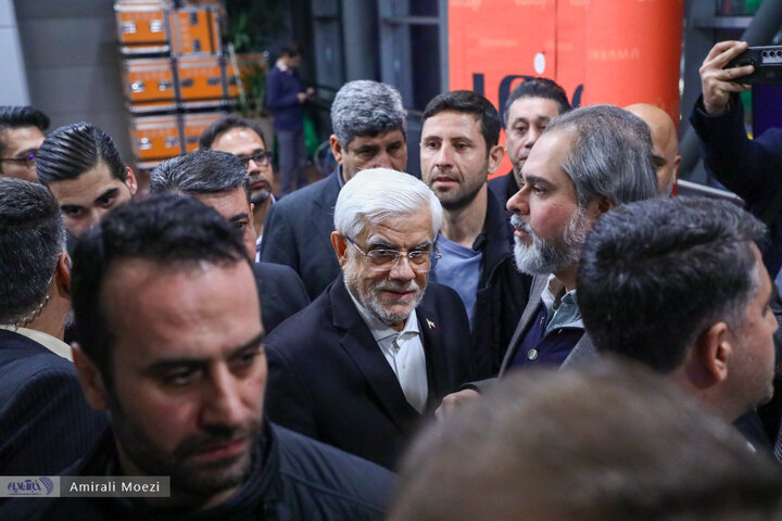 حضور محمدرضا عارف در جشنواره فیلم فجر