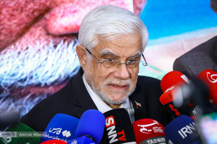 حضور محمدرضا عارف در جشنواره فیلم فجر