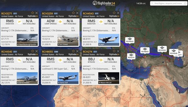 خبرگزاری فارس از گسیل سامانه‌های تاد به مناطق اطراف ایران خبر داد/ عکس