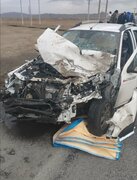 مرگ دلخراش چند نفر در برخورد شاخ به شاخ ۳ خودرو با هم!