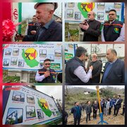 افتتاح همزمان پروژه‌های برق و گازرسانی در لنگرود