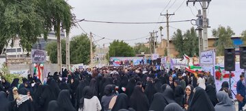 گزارش تصویری :  خروش «شهر اولین‌ها» در راهپیمایی 22 بهمن ؛ مسجدسلیمان تمام‌قد ایستاد