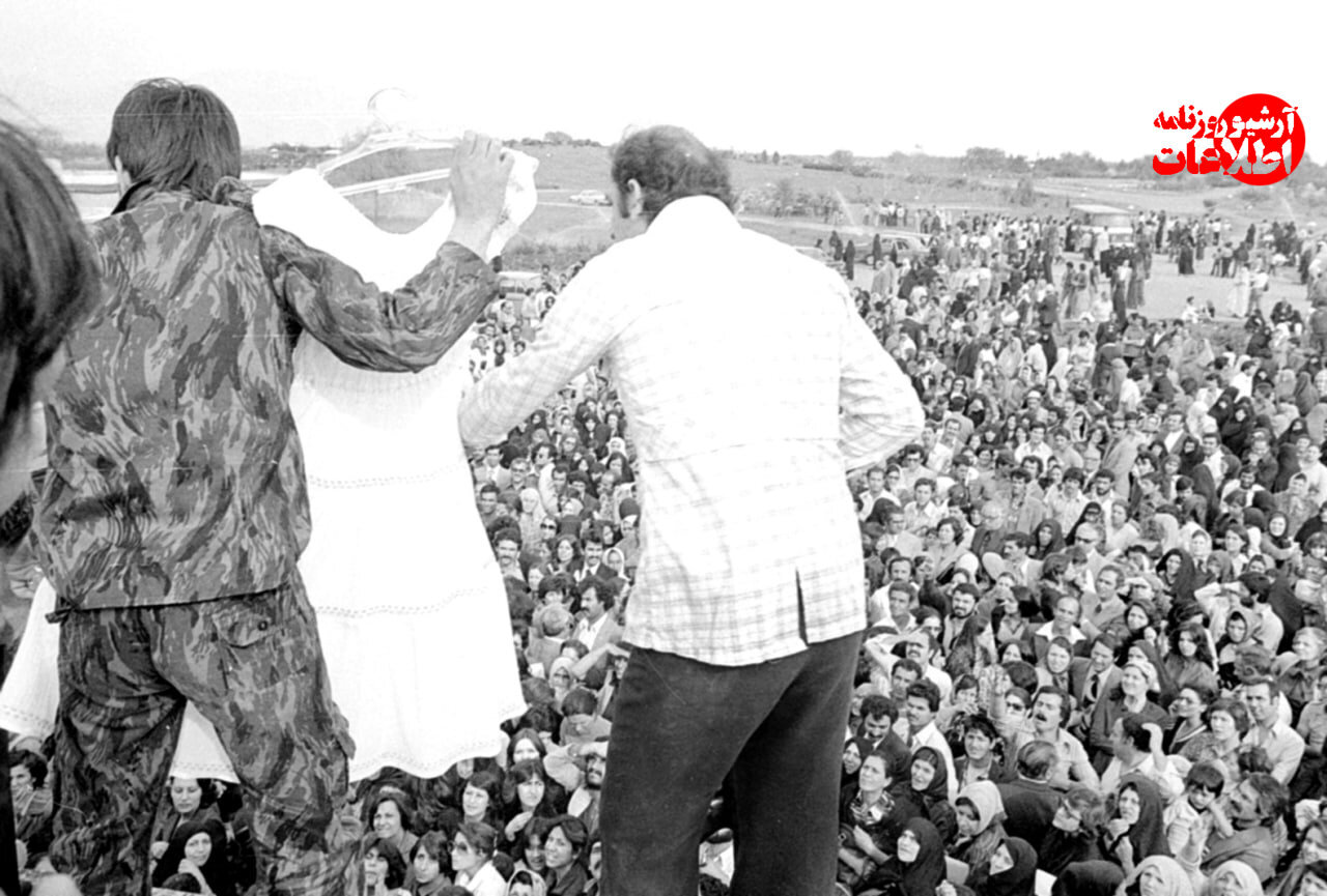 حراج لباس‌های شمس پهلوی، خواهر شاه در کرج؛ اسفند ۵۷