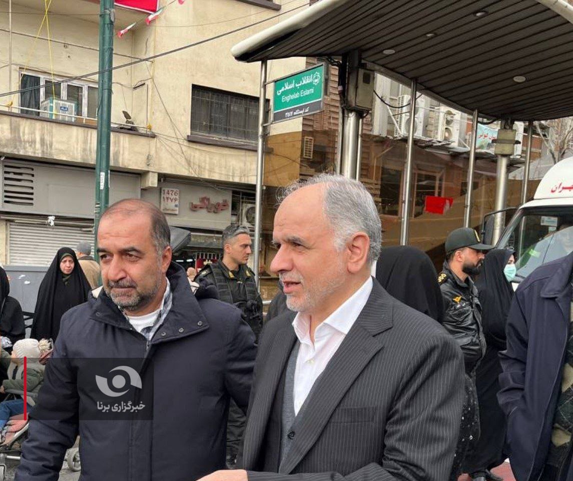 اعضای دولت در راهپیمایی ۲۲ بهمن حاضر شدند/ از عارف و عراقچی تا اسلامی و ستار هاشمی + تصاویر