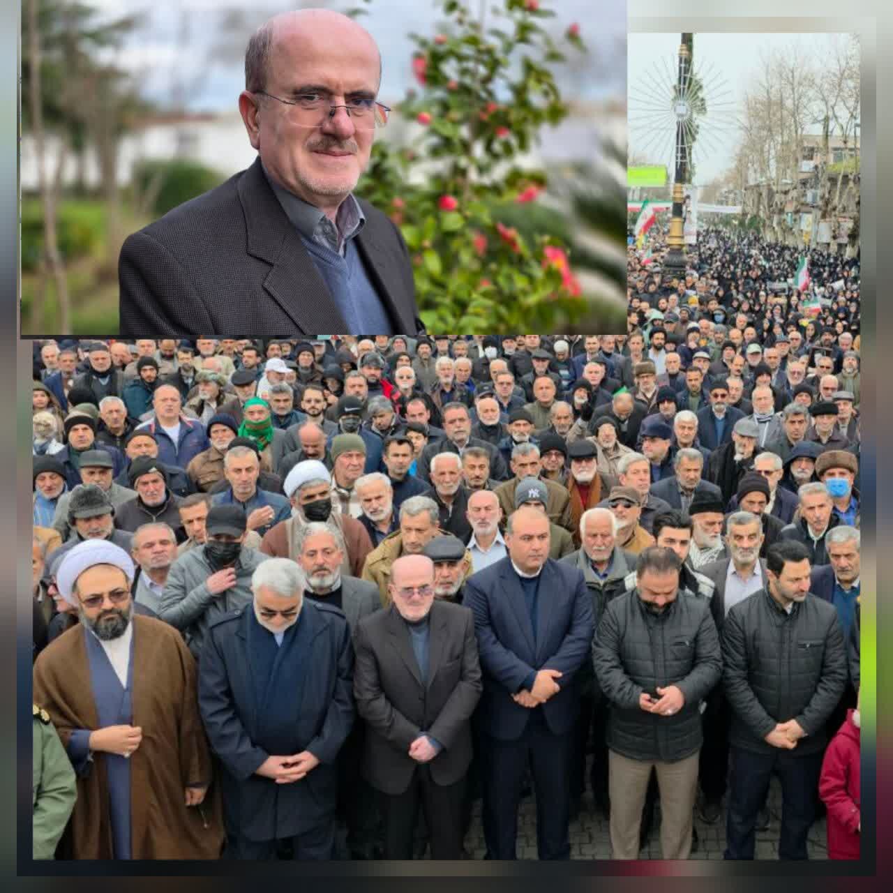 مهرداد لاهوتی در حاشیه راهپیمایی ۲۲ بهمن: