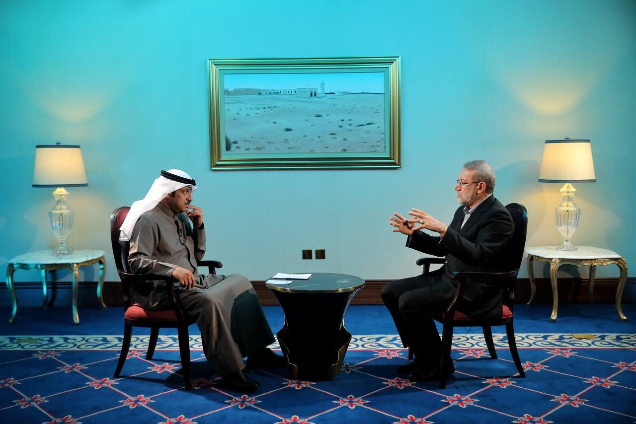 لاریجانی در گفتگو با الجزیره اشاره کرد: در مورد عدم تملک سلاح هستهای، نقطه نظرات مشترکی با آمریکا داریم/ مذاکراتی خارج از چارچوب هستهای در نظر نداریم. لاریجانی در گفتگو با الجزیره اشاره کرد: در مورد عدم تملک سلاح هستهای، نقطه نظرات مشترکی با آمریکا داریم/ مذاکراتی خارج از چارچوب هستهای در نظر نداریم.