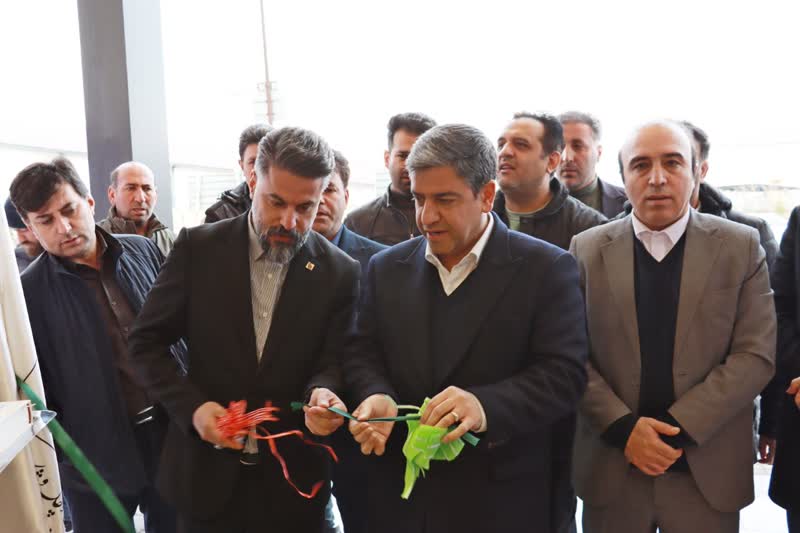 افتتاح ۳ پروژه عمرانی در شهرک صنعتی اردبیل