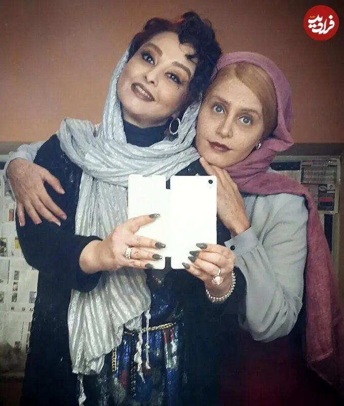 الناز شاکردوستِ ۳۲ ساله در پشتصحنه «خفهگی»/ عکس
