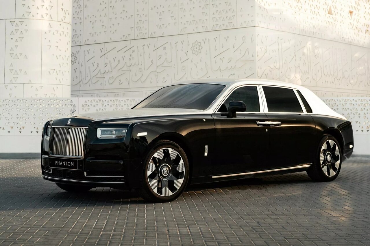 حکاکی با لیزر، روی کاپوت رولزرویس فانتوم