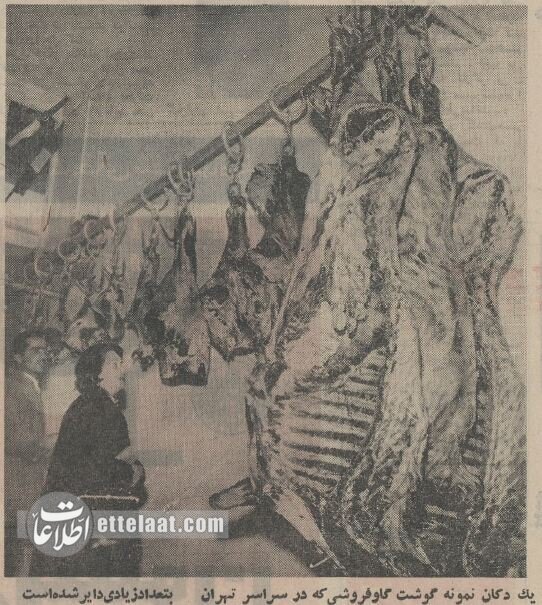 گوشت گاو جای گوشت گوسفند را در سفره ایرانی گرفت؛ دی ۱۳۴۴ + جزئیات