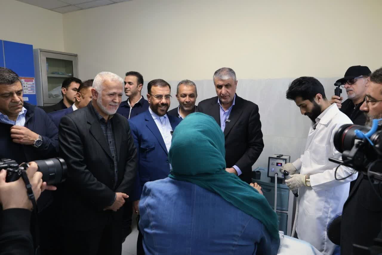 افتتاح شانزدهمین کلینیک تخصصی درمان زخم با فناوری پلاسمای سرد در شهرستان فیروزآباد فارس انجام شد. افتتاح شانزدهمین کلینیک تخصصی درمان زخم با فناوری پلاسمای سرد در شهرستان فیروزآباد فارس انجام شد.