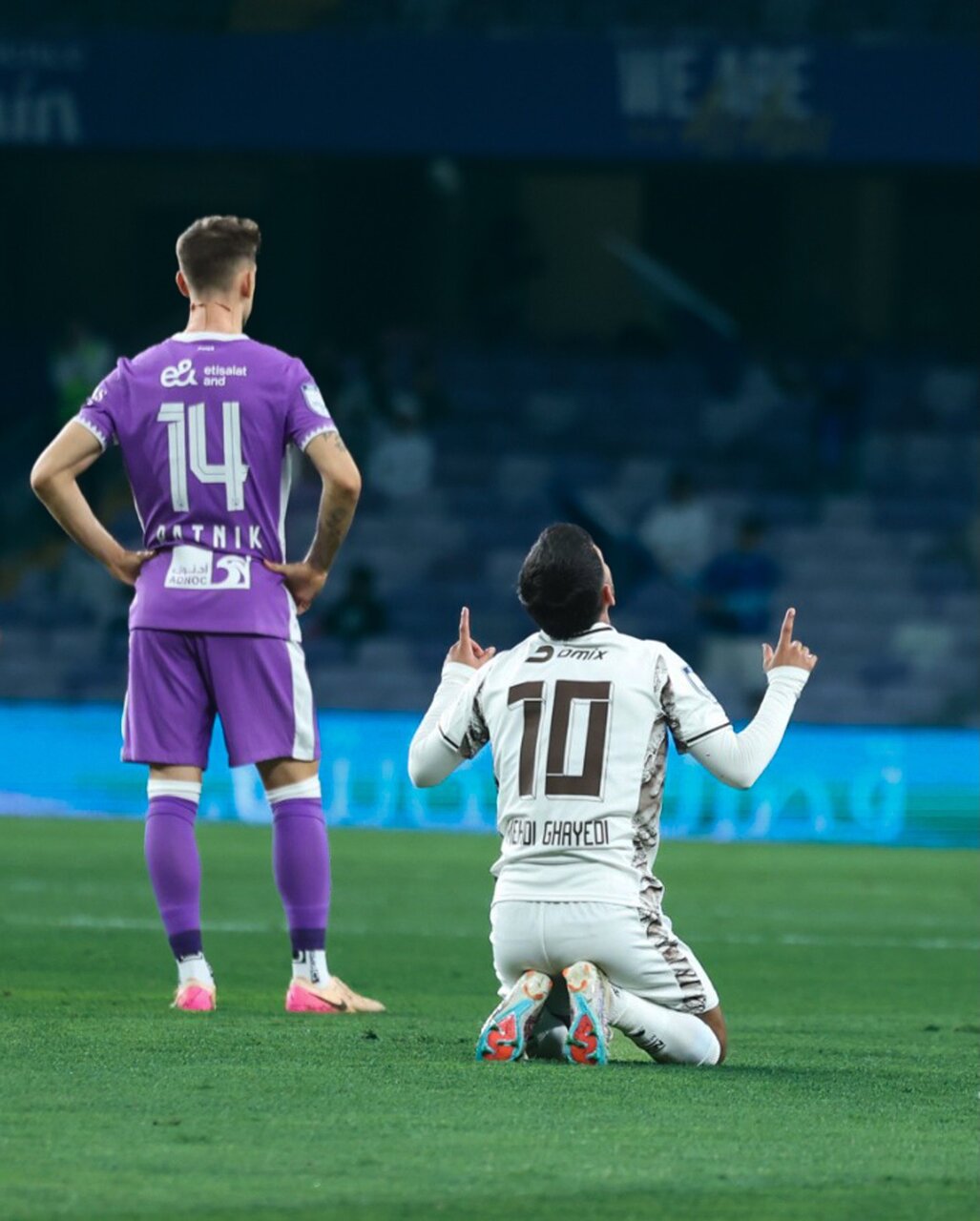 عکس | واکنش خاص قایدی به طلسمشکنی مقابل قهرمان آسیا