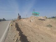 عملیات اجرایی پروژه مسیر پرترافیک و حادثه‌خیز دهرم به سه‌راهی عسلویه