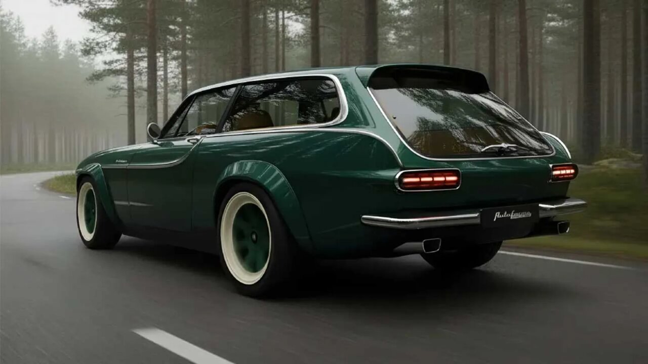 ولوو استیشن گران‌تر از فراری