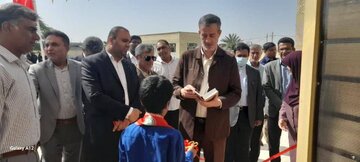مدرسه 6 کلاسه تازیان به بهره برداری رسید