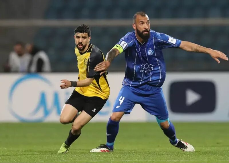 ببینید | گل دوم الحسین به استقلال روی اشتباه دروازه‌بان آبی‌ها