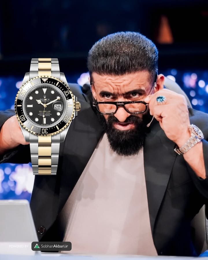 عکس | ساعت ۳ میلیاردی در دست هادی چوپان در جدیدترین مسابقه صداوسیما