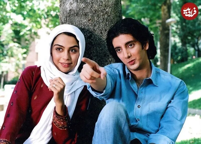 فرزاد فرزین در اولین فیلمش در کنار مارال فرجاد؛ سال ۱۳۸۵/ عکس